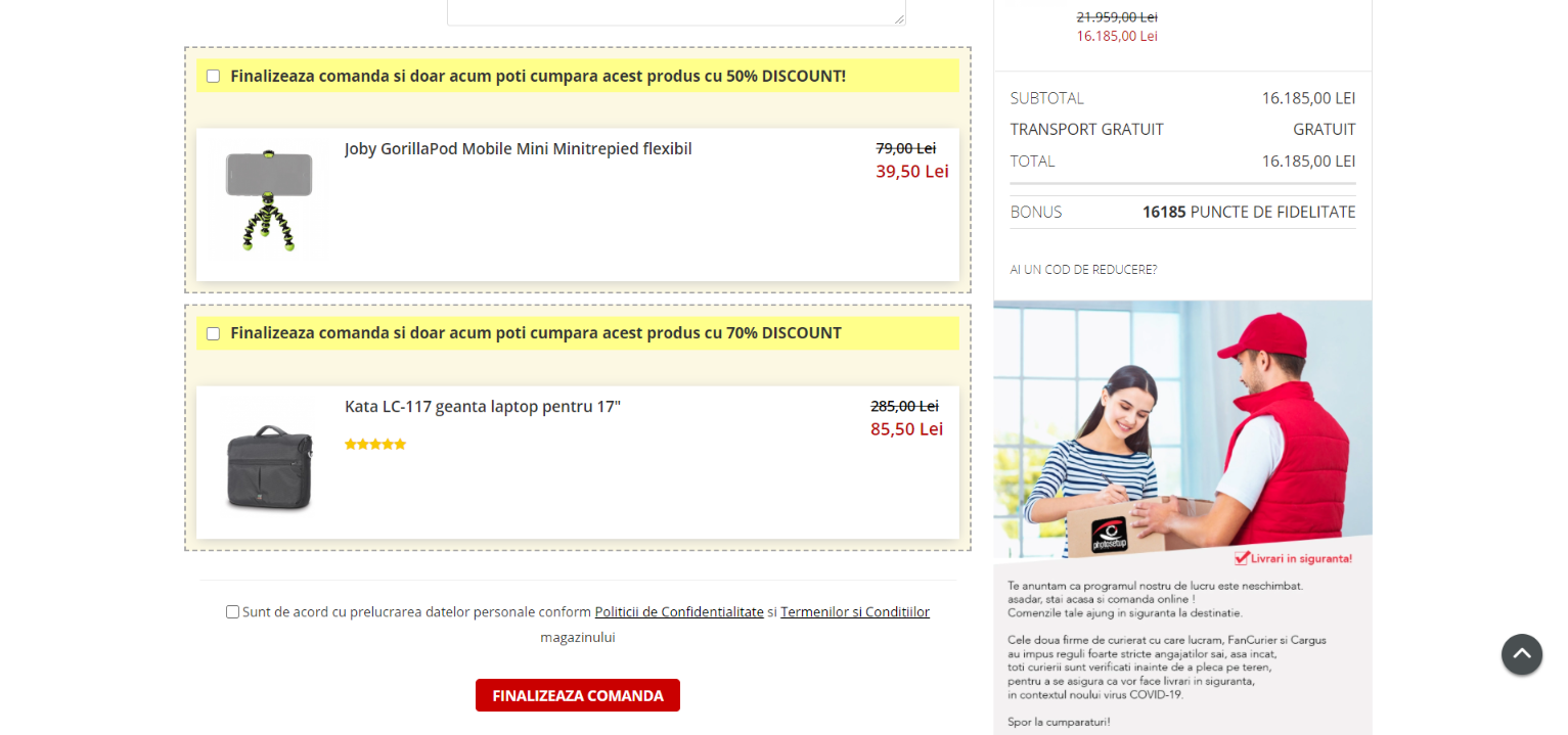 oferta-unica-magazin-online-one-time-offer